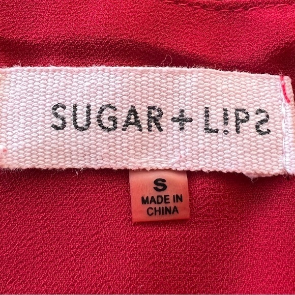 Sugar + Lips top short sleeve small - Picture 8 of 8